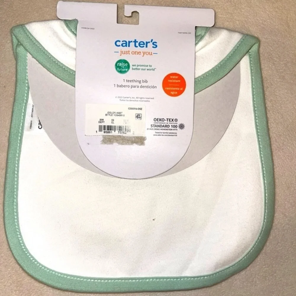 NWT Carter’s‎ “MY FIRST EASTER” Teething Bib